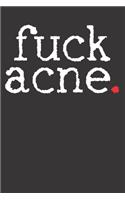 Acne Skincare Notebook Journal