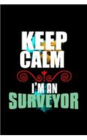 Keep calm. I'm a surveyor