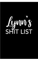 Lynn's Shit List