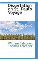Dissertation on St. Paul's Voyage: (English)