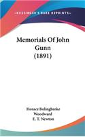 Memorials Of John Gunn (1891)