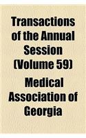 Transactions of the Annual Session Volume 59