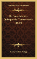 De Pentathlo Sive Quinquertio Commentatio (1827)