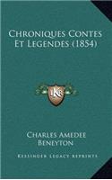 Chroniques Contes Et Legendes (1854)