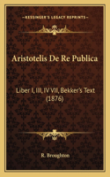 Aristotelis De Re Publica