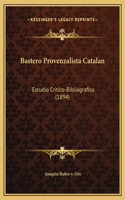 Bastero Provenzalista Catalan