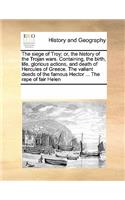 The siege of Troy: (English)