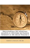 Bibliothèque des mémoires relatifs à l'histoire de France pendant le 18e siècle Volume 2