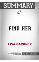 Summary of Find Her by Lisa Gardner
