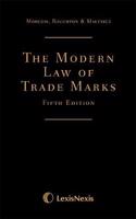 Morcom, Roughton and St Quintin: The Modern Law of Trade Marks
