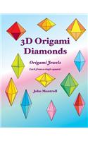 3D Origami Diamonds