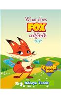 What Does the Fox and Friends Say (Jumbo Coloring Book)