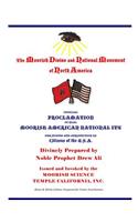 Official Proclamation of Real Moorish American Nationality