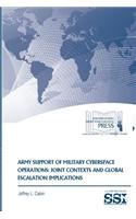 Army Support of Military Cyberspace Operations: Joint Contexts and Global Escalation Implications