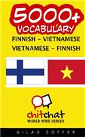 5000+ Finnish - Vietnamese Vietnamese - Finnish Vocabulary