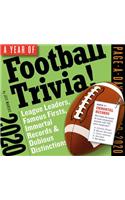 2020 a Year of Football Trivia! Page-A-Day Calendar
