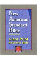 Giant Print Reference Bible-NASB: (English)