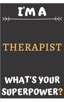I'm A Therapist