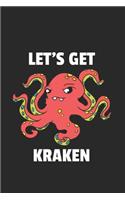 Octopus Krake Tintenfisch Notizbuch