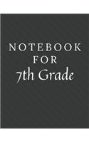 Notebook For 7th Grade