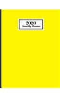 2020 Monthly Planner