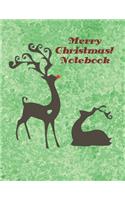 Merry Christmas Notebook