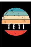 Teti: 100 Pages 6 'x 9' -Dot Graph Paper Journal Manuscript - Planner - Scratchbook - Diary