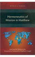 Hermeneutics of Mission in Matthew
