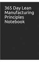 365 Day Lean Manufacturing Principles Notebook