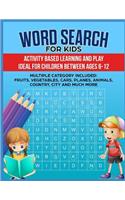 Word Search for Kids (Age 6-12)