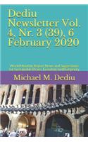 Dediu Newsletter Vol. 4, Nr. 3 (39), 6 February 2020