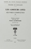Tome III - Ode de la Paix, Tombeau de Marguerite de Valois, Cinquieme Livre Des Odes (1550-1552)