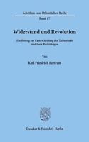 Widerstand Und Revolution