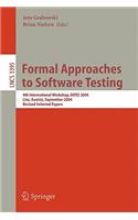 Formal Approaches to Software Testing