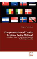 Europeanisation of Turkish Regional Policy-Making?