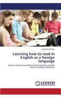 Learning how to read in English as a foreign language