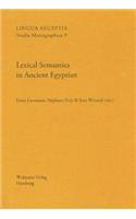Lexical Semantics in Ancient Egyptian
