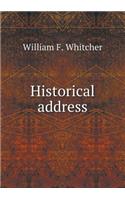 Historical Address