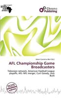Afl Championship Game Broadcasters: (English)