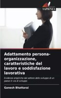 Adattamento persona-organizzazione, caratteristiche del lavoro e soddisfazione lavorativa