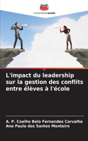 L'impact du leadership sur la gestion des conflits entre élèves à l'école