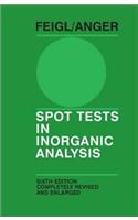  Spot Tests In Inorganic Analysis, 6th Edition