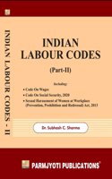 Indian Labour Codes (Part-2) by Dr. Subhash C. Sharma, Second Edition 2025