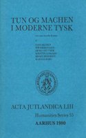 Tun Og Machen I Moderne Tysk