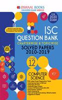 Oswaal ISC Question Bank Class 12 Computer Science Book Chapterwise & Topicwise (For March 2020 Exam)