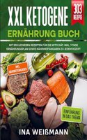 XXL Ketogene Ernahrung Buch: Mit 303 leckeren Rezepten fur die Keto Diat. Inkl. 7-Tage Ernahrungsplan sowie Nahrwertangaben zu jedem Rezept