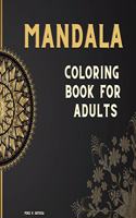 Mandala Coloring Book For Adults