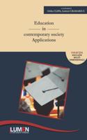 Education in Contemporary Society. Applications