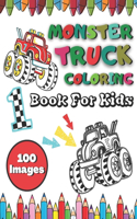 100 Images Monster Truck Coloring Book For Kids