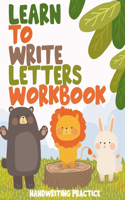 Learn To Write Letters Workbook
